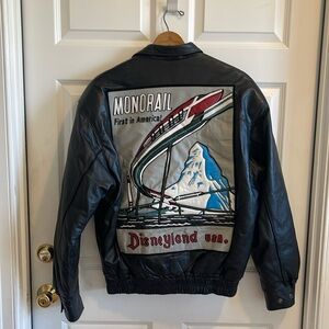 Special Edition Disney leather bomber jacket